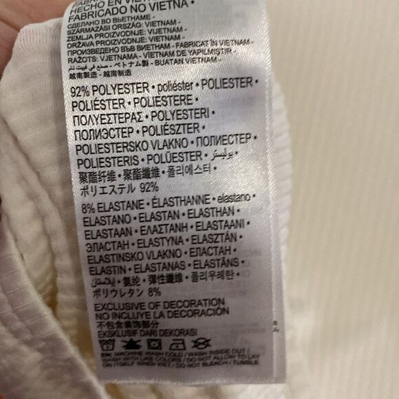 Converse- Girls long sleeve color block top- Size Large - Picture 5 of 5